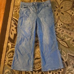 Wide leg jeans